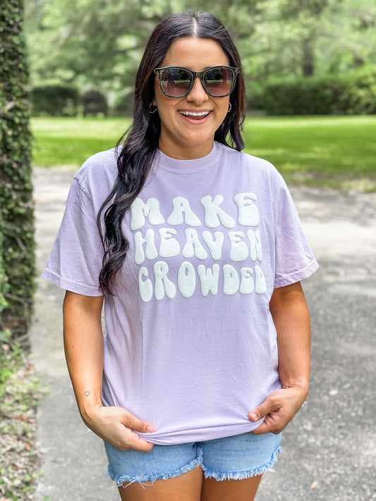 Retro Make Heaven Crowded Wave Puff Tee