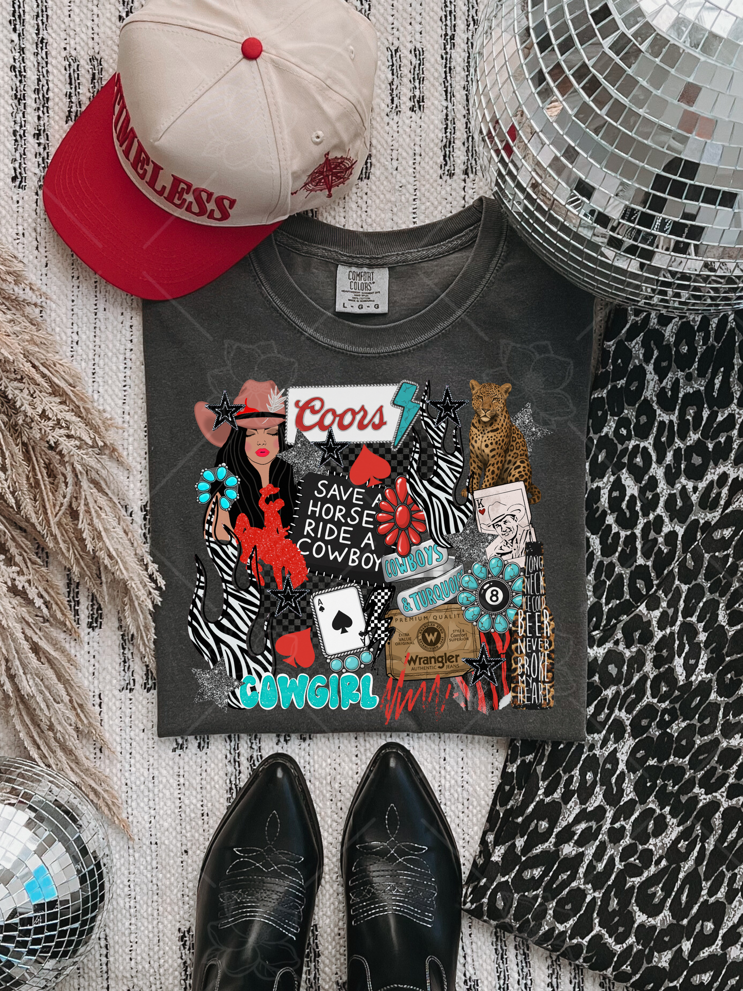 Save A Horse(Dark Hair) - Multiple Styles