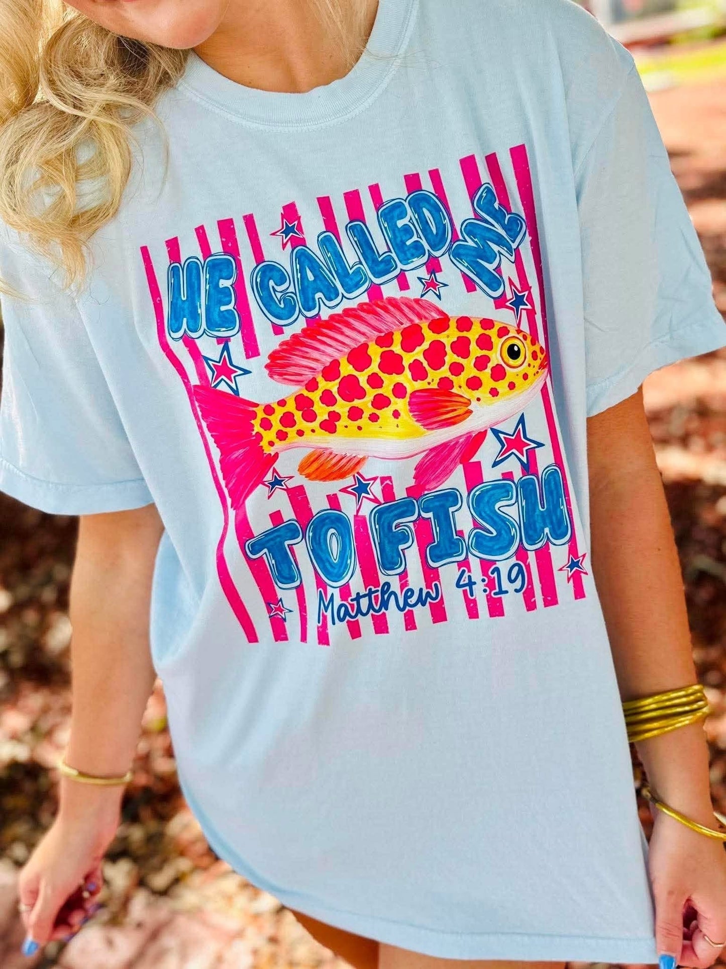 He Called Me To Fish Faith138 DTF Apparel