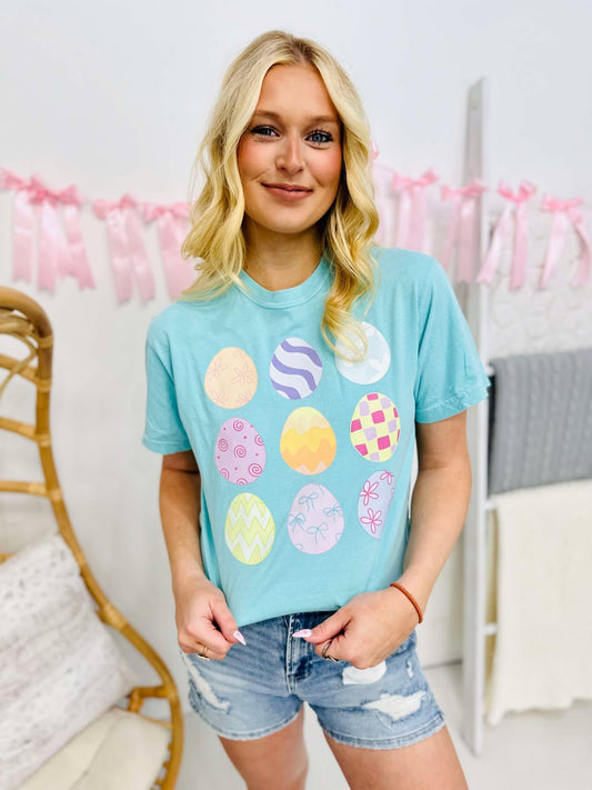 Egg Trio Stack DTF Tee