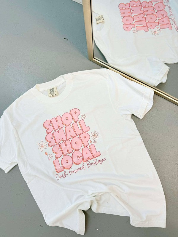 Custom Shop Local Shop Small DTF Graphic Tee Shirt