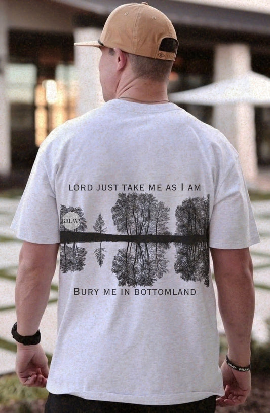 Lord just take me as I am front & back design tee or sweatshirt