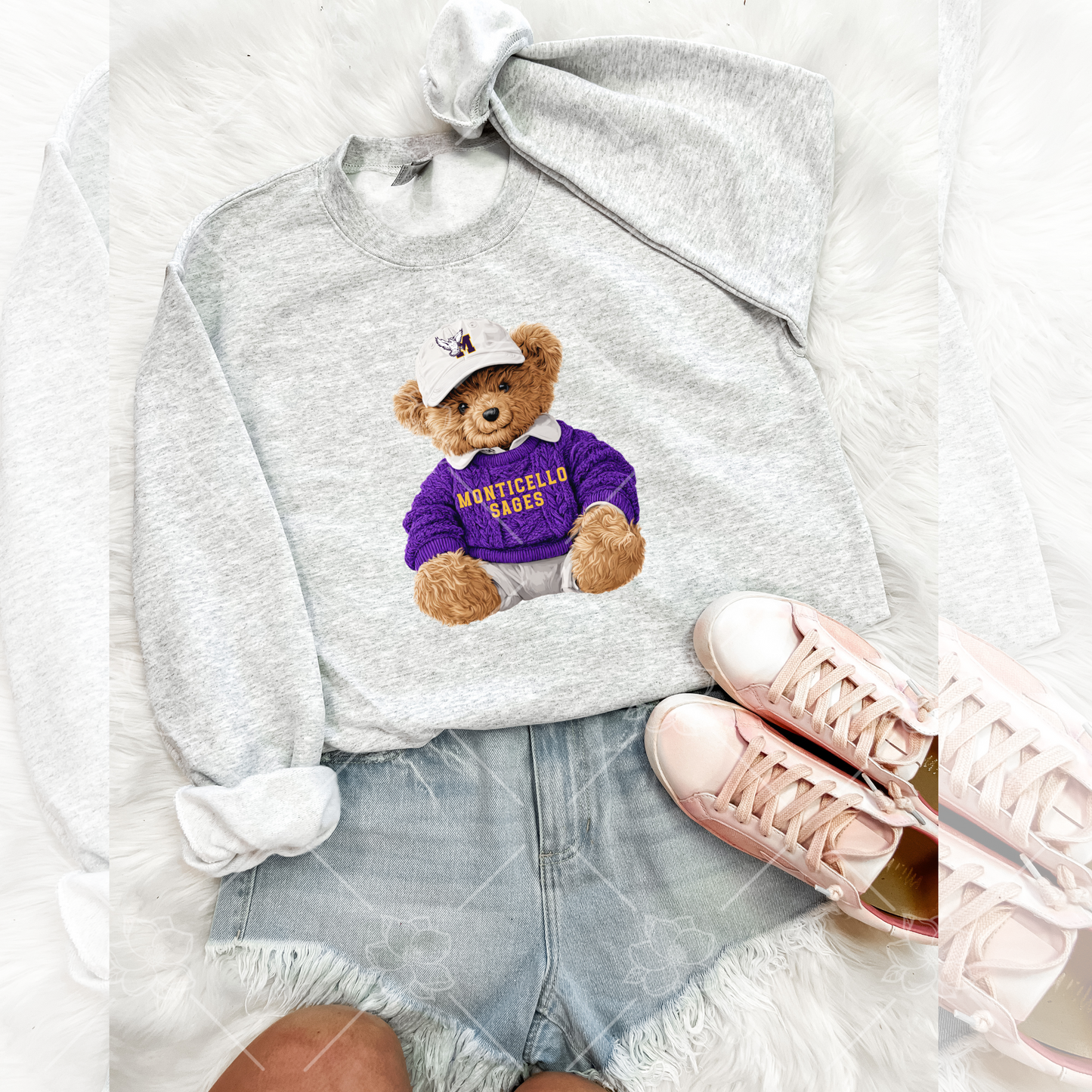 Mascot Bear Tees - Youth