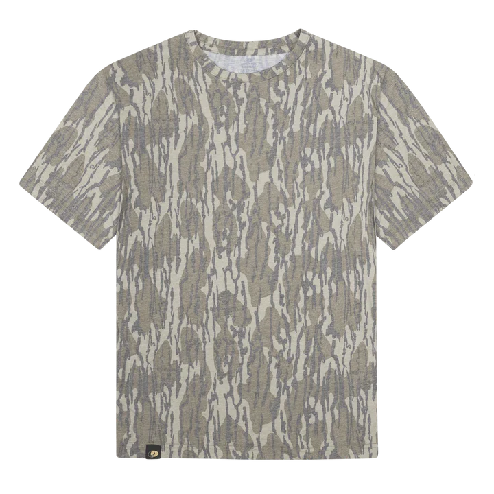 Hard Fought Hallelujah Camo Puff Graphic Tee Shirt