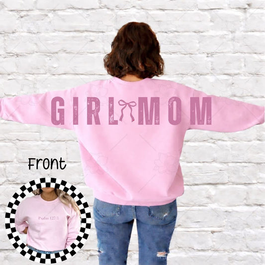 Girl Mom Oversized Sweatshirt