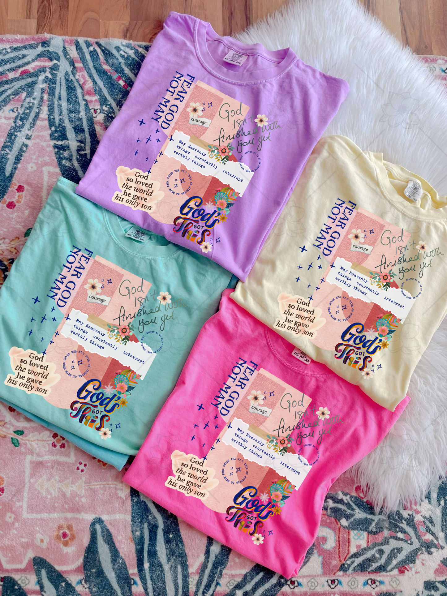 Gods not done with you yet- Multiple Styles