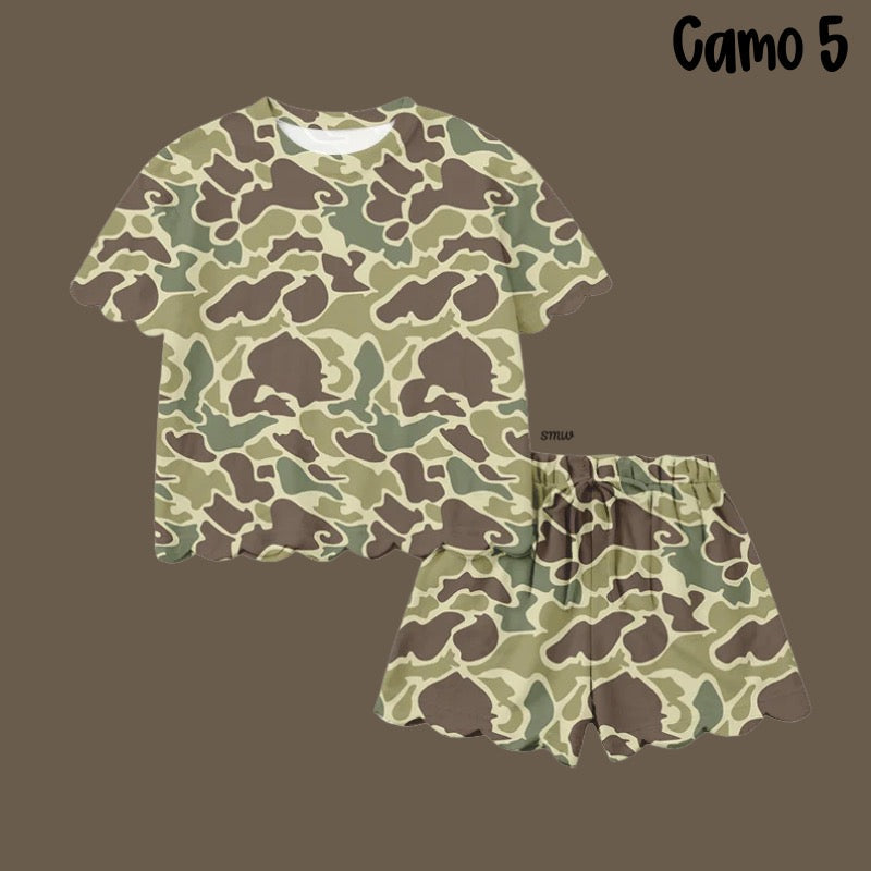 Adult Lounger Camo Set - Multiple Camo Patterns