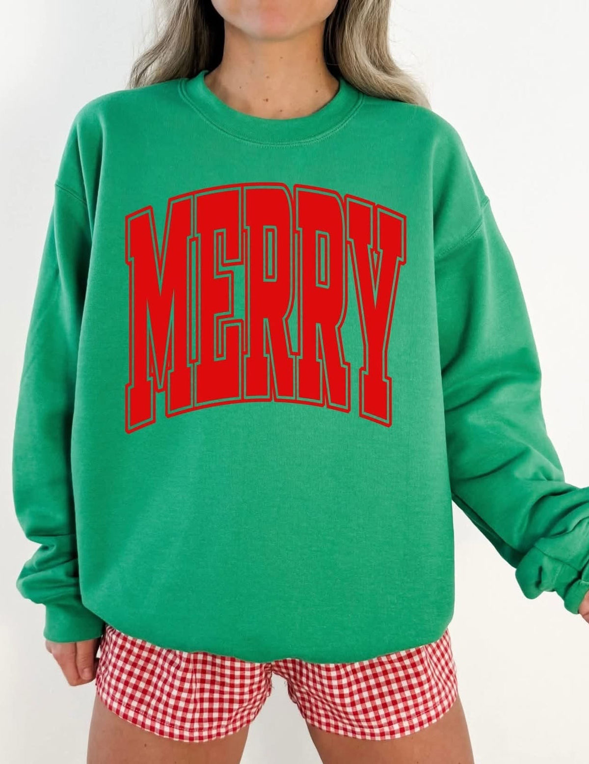Merry Varsity Outline CMAS116 PUFF Apparel